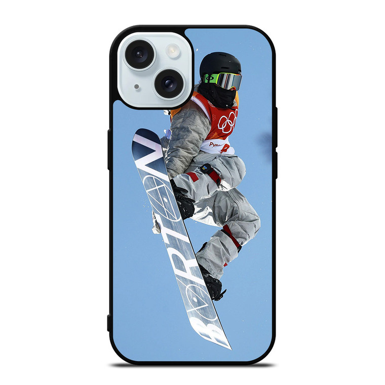 SHAUN WHITE BURTON SNOWBOARDING iPhone 15 Case Cover