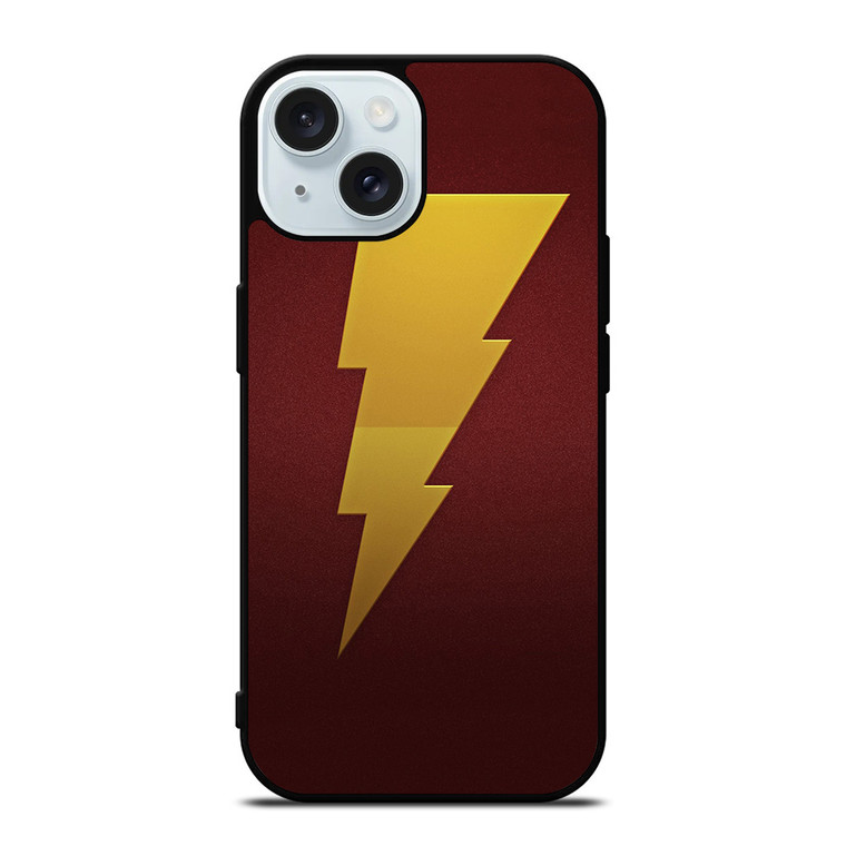 SHAZAM SUPERHERO SYMBOL iPhone 15 Case Cover