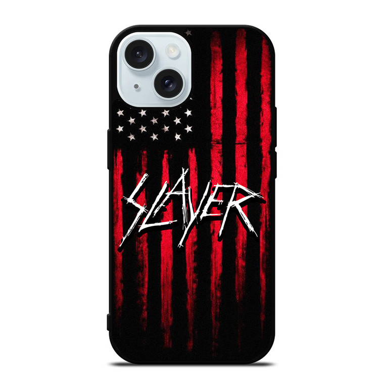SLAYER ROCK BAND AMERICA iPhone 15 Case Cover