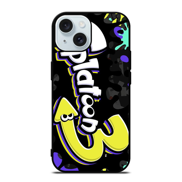 SPLATOON 3 GAMES LOGO iPhone 15 Case Cover