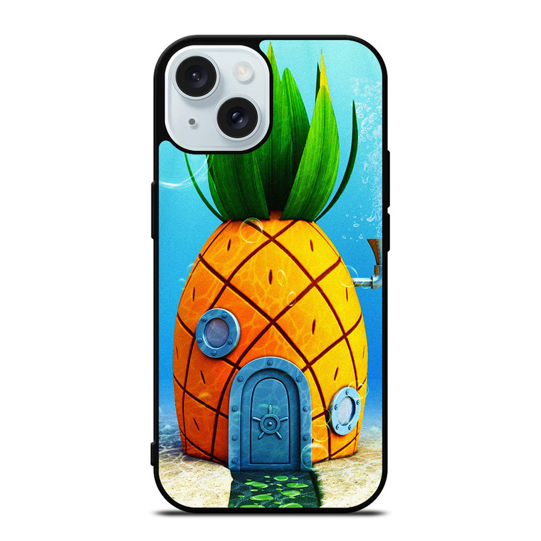 SPONGEBOB PINEAPPLE HOUSE iPhone 15 Case Cover