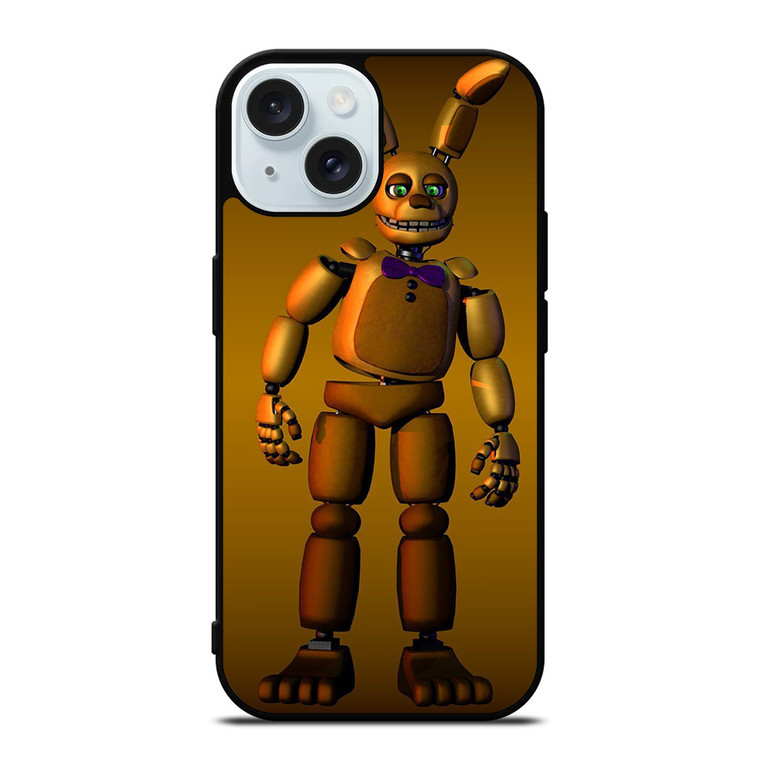 SPRING BONNIE FIVE NIGHTS AT FREDDY'S iPhone 15 Case Cover