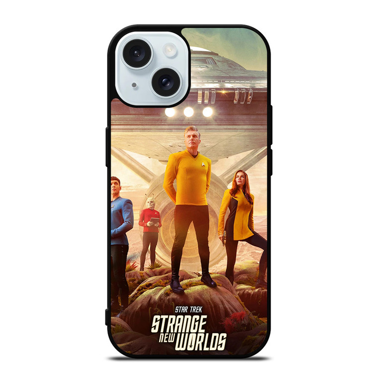 STAR TREK STRANGE NEW WORLDS iPhone 15 Case Cover STAR TREK STRANGE NEW WORLDS iPhone 15 Case Cover