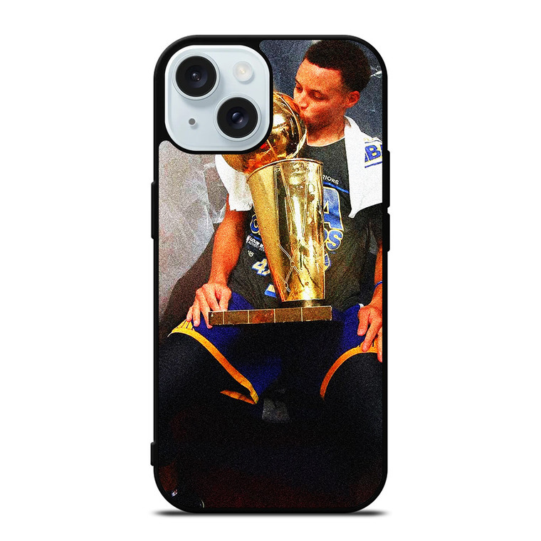 STEPHEN CURRY WARRIORS CHAMPIONS 2 iPhone 15 Case Cover