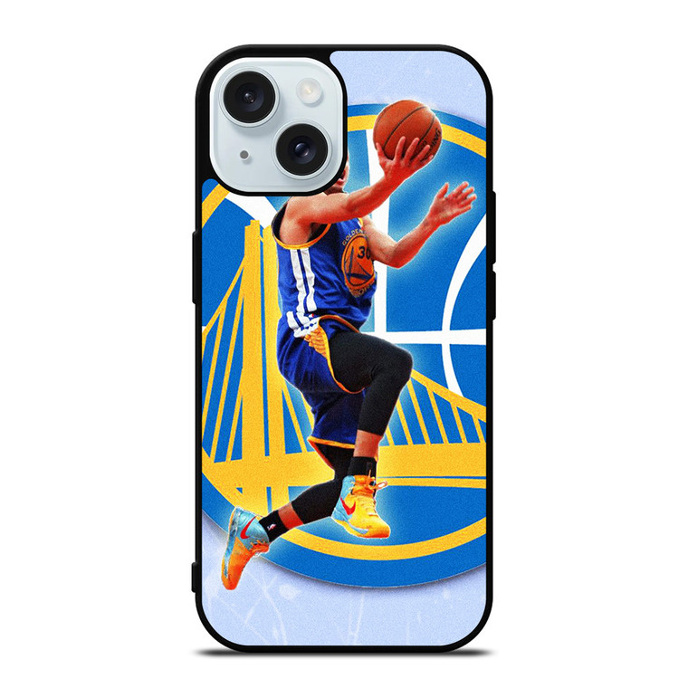 STEPHEN CURRY WARRIORS LOGO iPhone 15 Case Cover