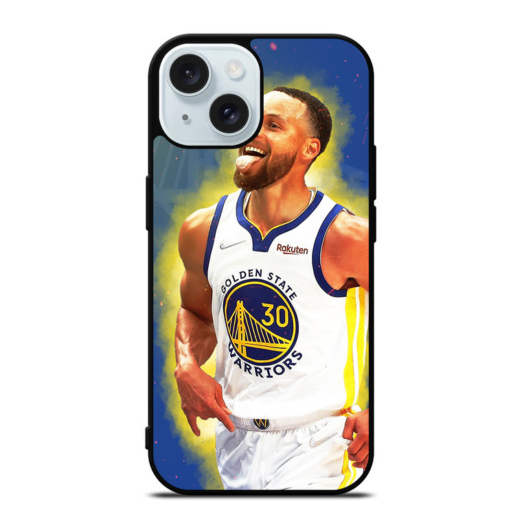 STEPHEN CURRY WARRIORS iPhone 15 Case Cover