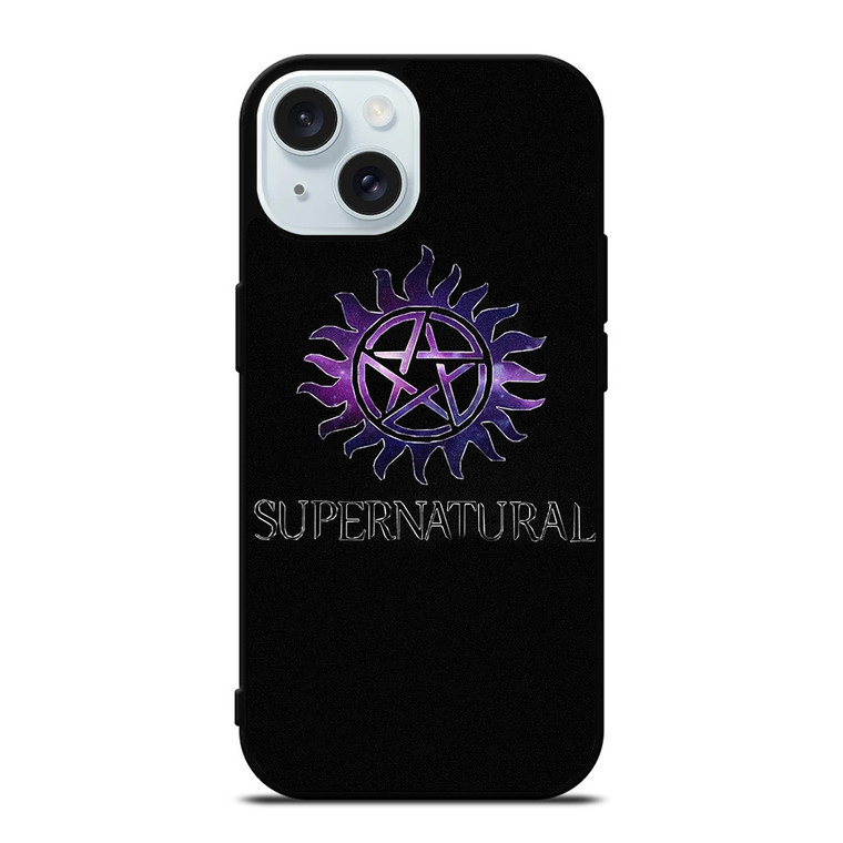SUPERNATURAL MOVIES LOGO iPhone 15 Case Cover