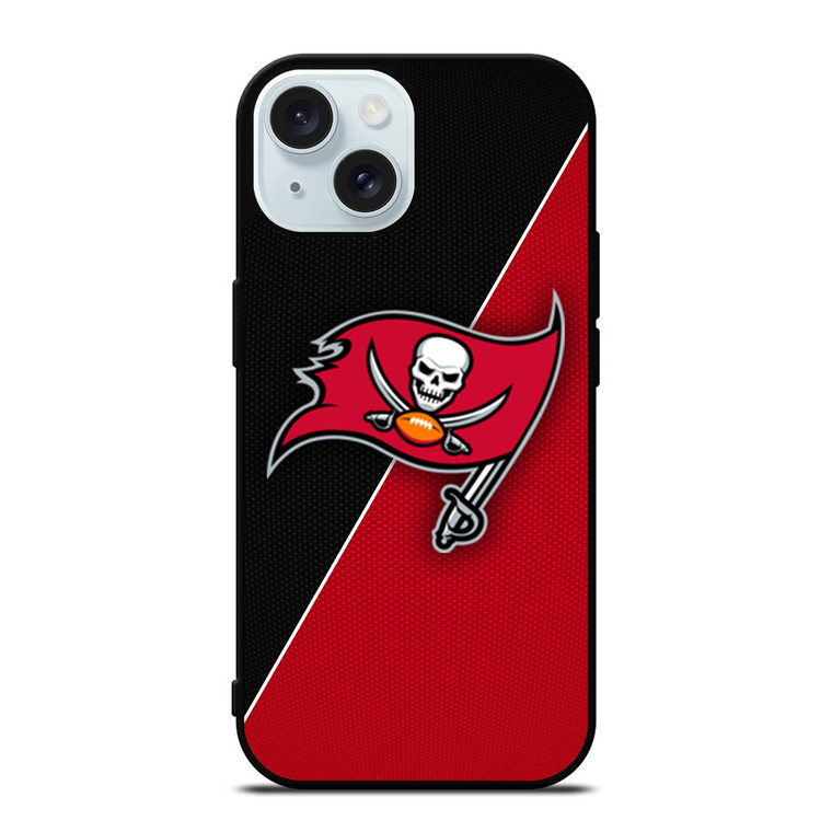TAMPA BAY BUCCANEERS NFL FOOTBALL LOGO iPhone 15 Case Cover