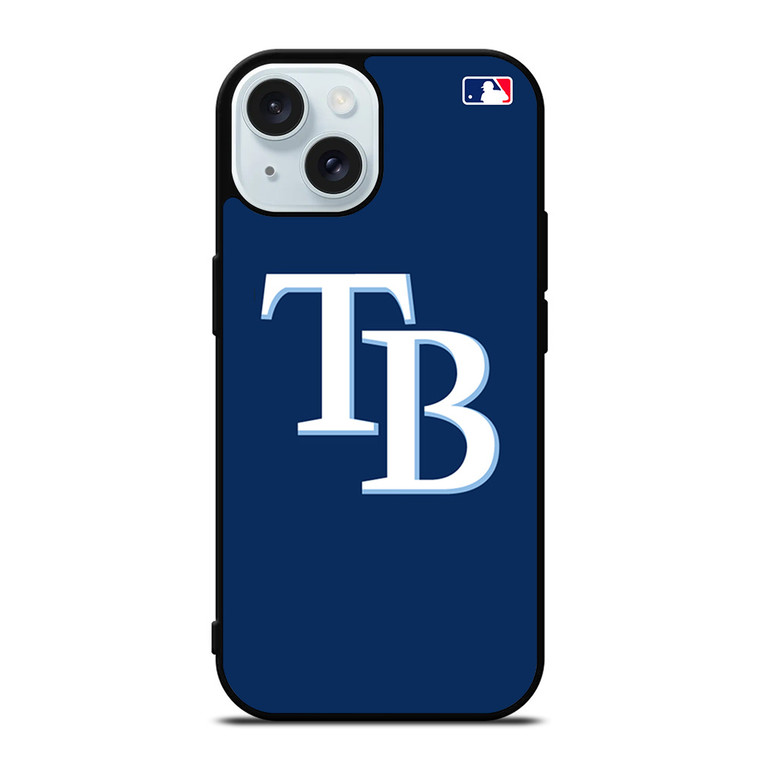 TAMPA BAY RAYS MLB LOGO iPhone 15 Case Cover
