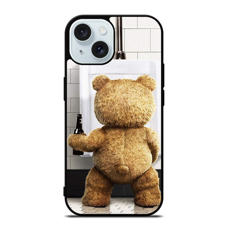 TED BEAR FUNNY iPhone 15 Case Cover