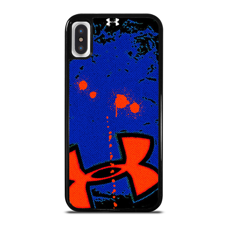 UNDER ARMOUR ORANGE BLUE LOGO iPhone X / XS Case Cover
