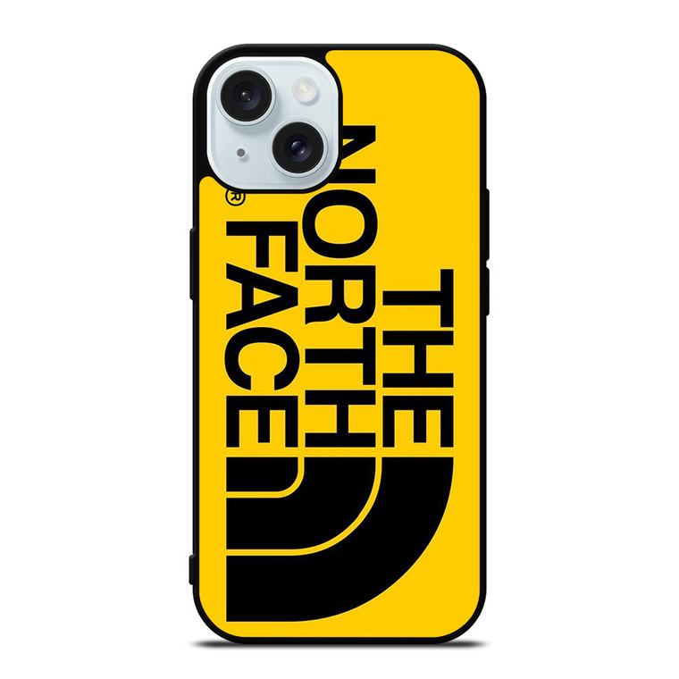 THE NORTH FACE YELLOW iPhone 15 Case Cover