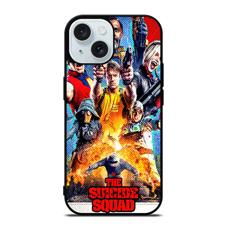 THE SUICIDE SQUAD DC COMICS 2021 2 iPhone 15 Case Cover THE SUICIDE SQUAD DC COMICS 2021 2 iPhone 15 Case Cover
