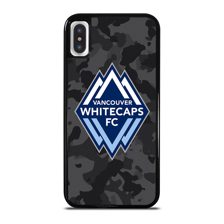 VANCOUVER WHITECAPS FC BLACK CAMO iPhone X / XS Case Cover