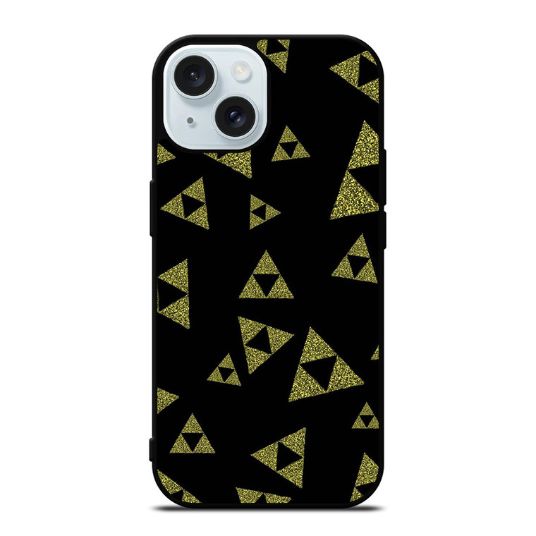 TRIFORCE ZELDA ABSTRACT iPhone 15 Case Cover