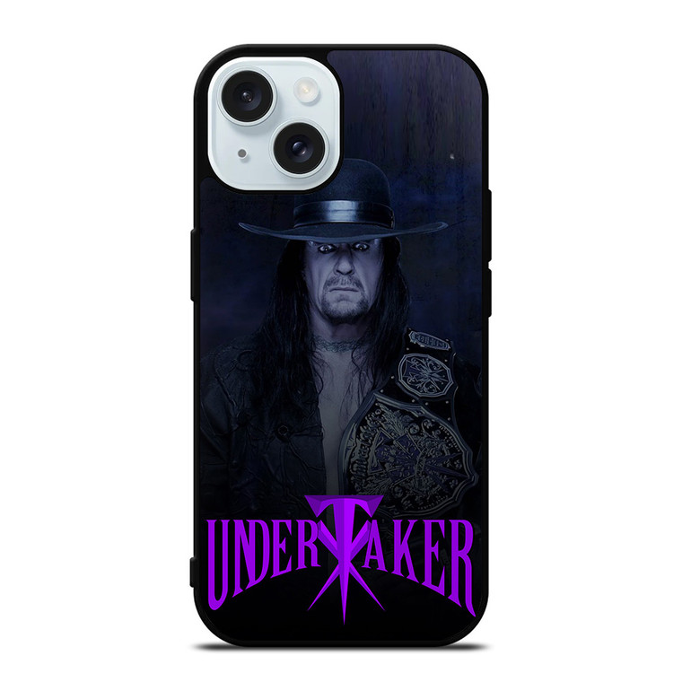 UNDERTAKER WWE WRESTLING LOGO iPhone 15 Case Cover