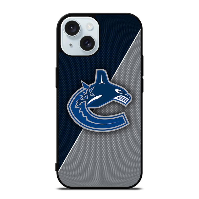 VANCOUVER CANUCKS NHL HOCKEY LOGO iPhone 15 Case Cover