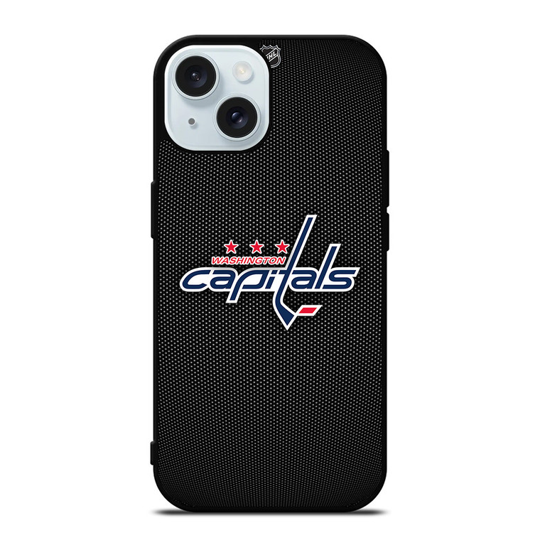WASHINGTON CAPITALS HOCKEY NHL LOGO iPhone 15 Case Cover