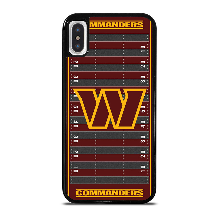 WASHINGTON COMMANDERS FOOTBALL FIELD iPhone X / XS Case Cover