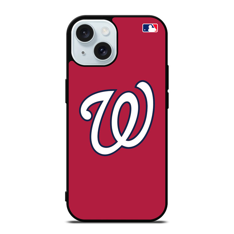 WASHINGTON NATIONALS MLB LOGO iPhone 15 Case Cover