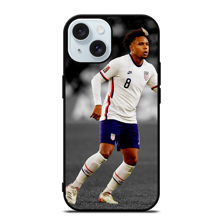 WESTON MCKENNIE USMNT iPhone 15 Case Cover