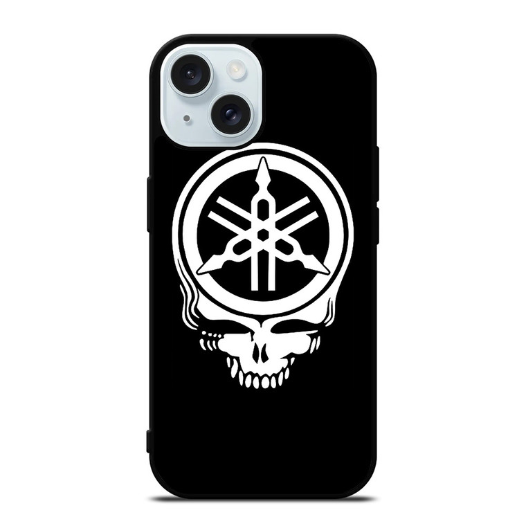 YAMAHA DEAD SKULL LOGO iPhone 15 Case Cover