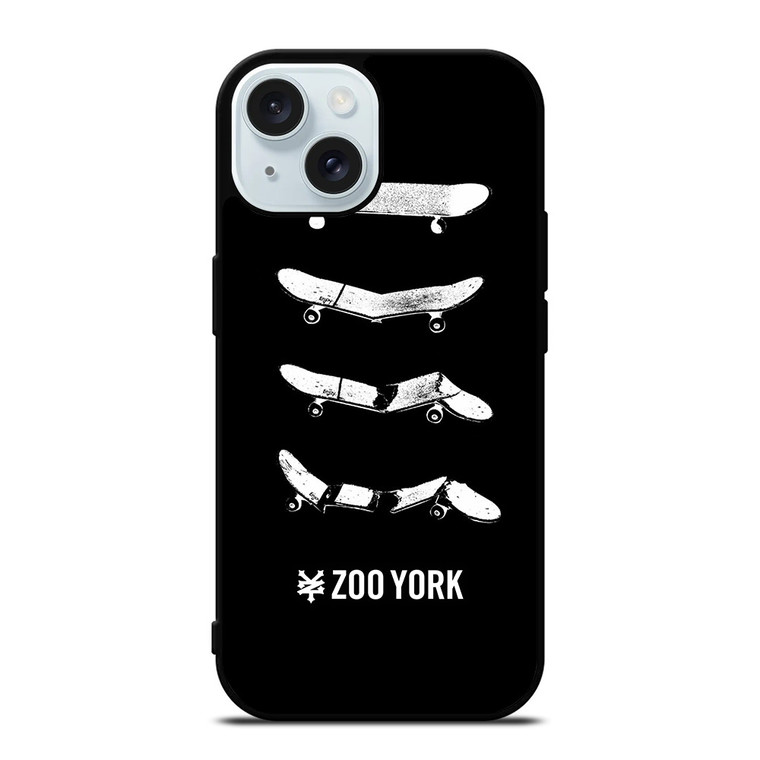 ZOO YORK SKATEBOARD EVOLUTION iPhone 15 Case Cover