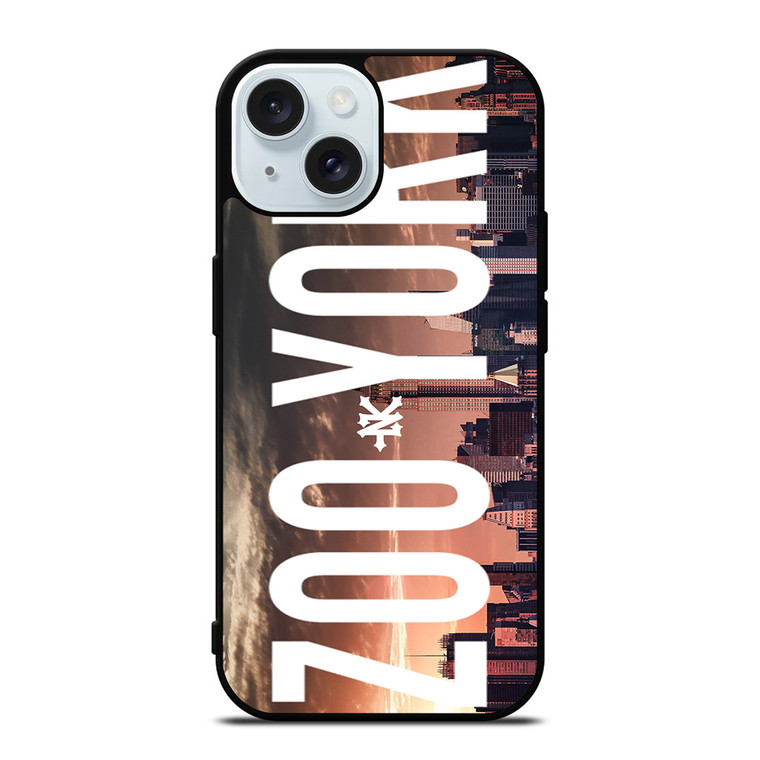 ZOO YORK SKATEBOARD NEW YORK CITY iPhone 15 Case Cover