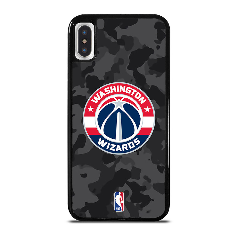 WASHINGTON WIZARDS BLACK CAMO iPhone X / XS Case Cover