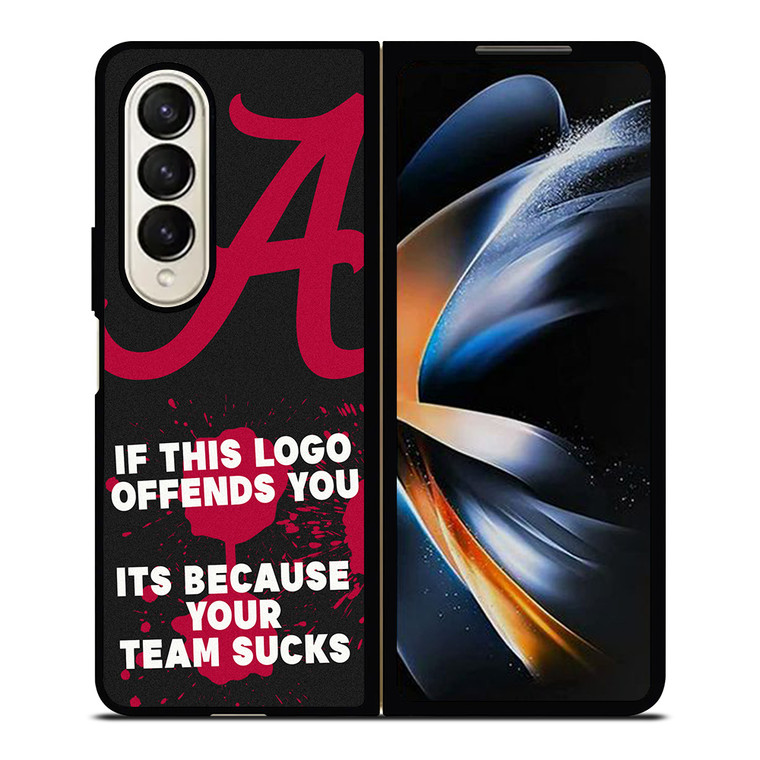 ALABAMA CRIMSON TIDE FOOTBALL FUNNY Samsung Galaxy Z Fold 4 Case Cover