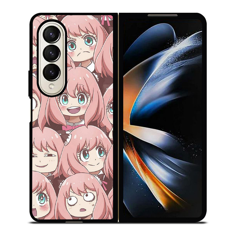 ANYA SPY X FAMILY COLLAGE Samsung Galaxy Z Fold 4 Case Cover