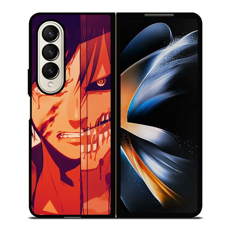 ATTACK ON TITAN EREN YEAGER ANIME Samsung Galaxy Z Fold 4 Case Cover