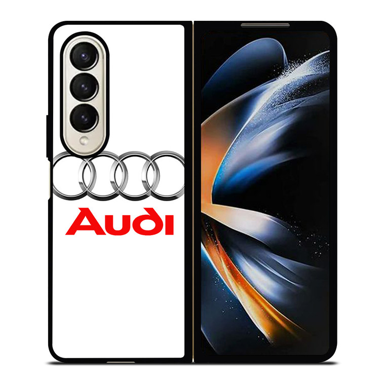 AUDI CAR LOGO Samsung Galaxy Z Fold 4 Case Cover
