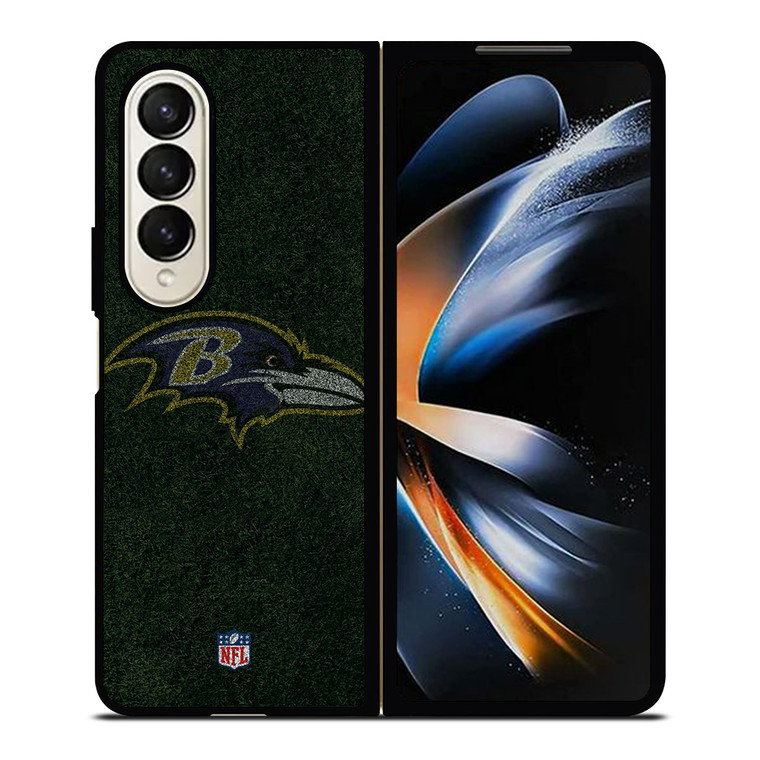 BALTIMORE RAVENS FOOTBALL NFL Samsung Galaxy Z Fold 4 Case Cover BALTIMORE RAVENS FOOTBALL NFL Samsung Galaxy Z Fold 4 Case Cover