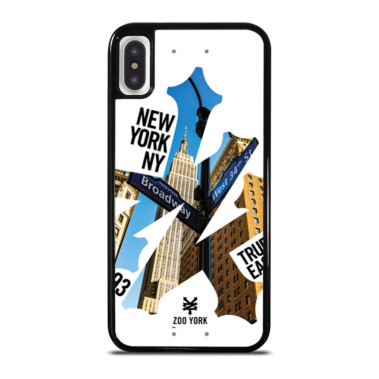 ZOO YORK NEW YORK CITY NYC SKATEBOARD iPhone X / XS Case Cover