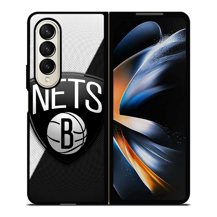 BROOKLYN NETS NBA BASKETBALL ICON Samsung Galaxy Z Fold 4 Case Cover