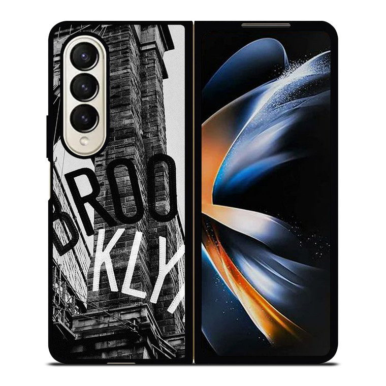 BROOKLYN NETS NBA BASKETBALL Samsung Galaxy Z Fold 4 Case Cover