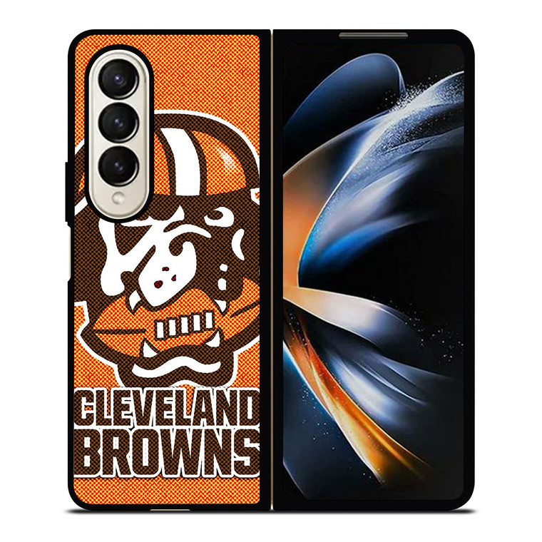 CLEVELAND BROWNS NFL FOOTBALL 2 Samsung Galaxy Z Fold 4 Case Cover