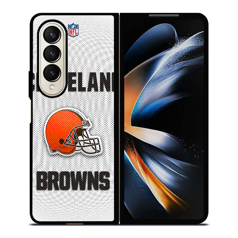 CLEVELAND BROWNS NFL FOOTBALL Samsung Galaxy Z Fold 4 Case Cover