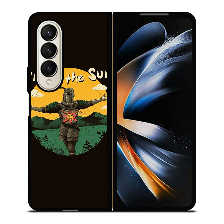 DARK SOULS GAMES PRAISE THE SUN Samsung Galaxy Z Fold 4 Case Cover