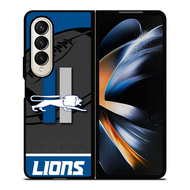 DETROIT LIONS NFL TEAM Samsung Galaxy Z Fold 4 Case Cover
