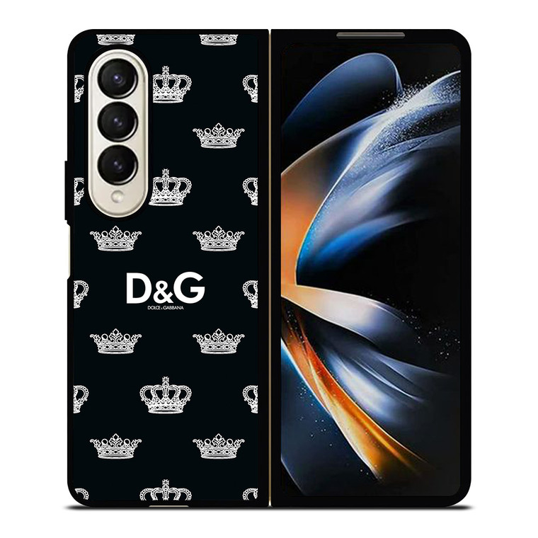 DOLCE AND GABBANA PATTERN Samsung Galaxy Z Fold 4 Case Cover
