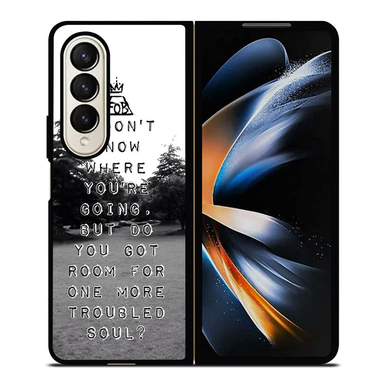 FALL OUT BOYS QUOTES Samsung Galaxy Z Fold 4 Case Cover