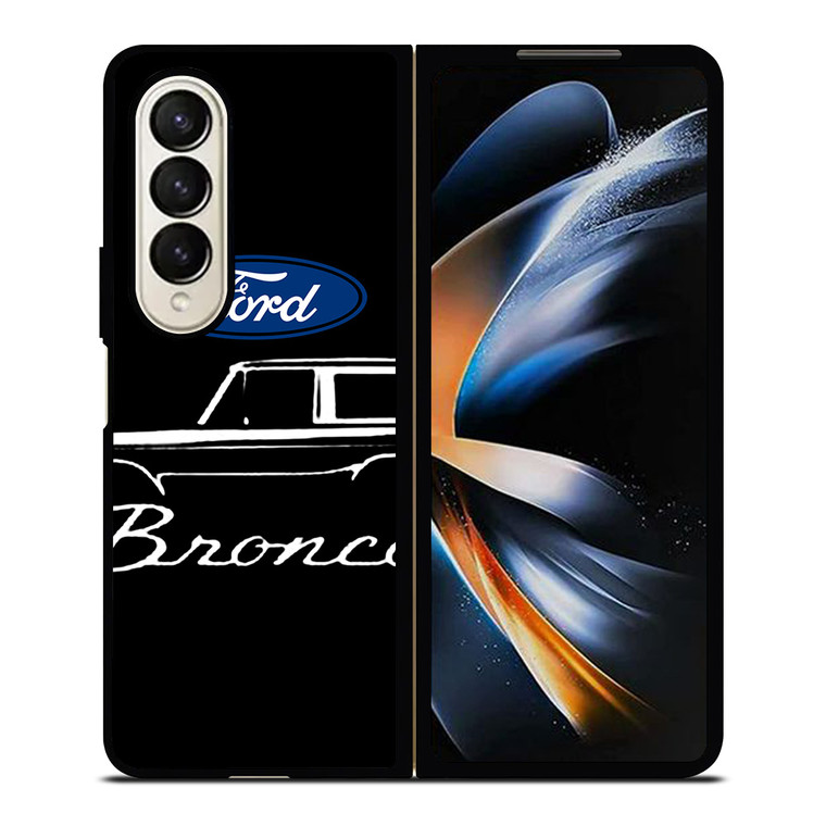 FORD BRONCO SILHOUETTE Samsung Galaxy Z Fold 4 Case Cover