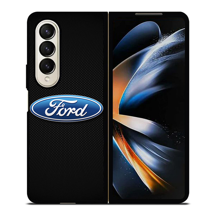 FORD CARBON FIBER Samsung Galaxy Z Fold 4 Case Cover
