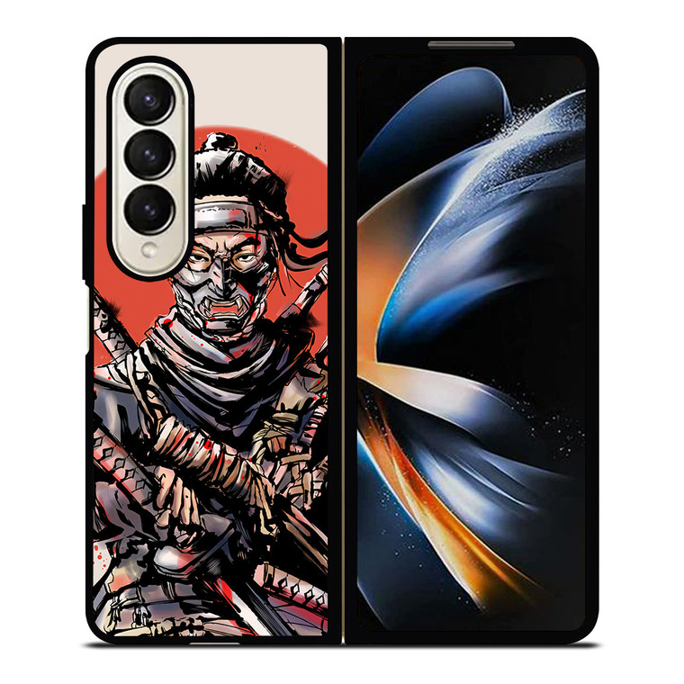 GHOST OF TSUSHIMA JIN SAKAI Samsung Galaxy Z Fold 4 Case Cover
