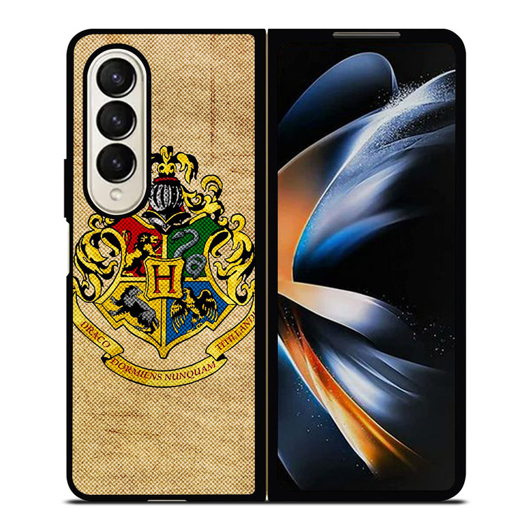 HOGWARTS WITCHCRAFT WIZARDRY HARRY POTTER LOGO Samsung Galaxy Z Fold 4 Case Cover
