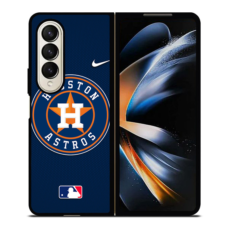 HOUSTON ASTROS MLB BASEBALL NIKE Samsung Galaxy Z Fold 4 Case Cover