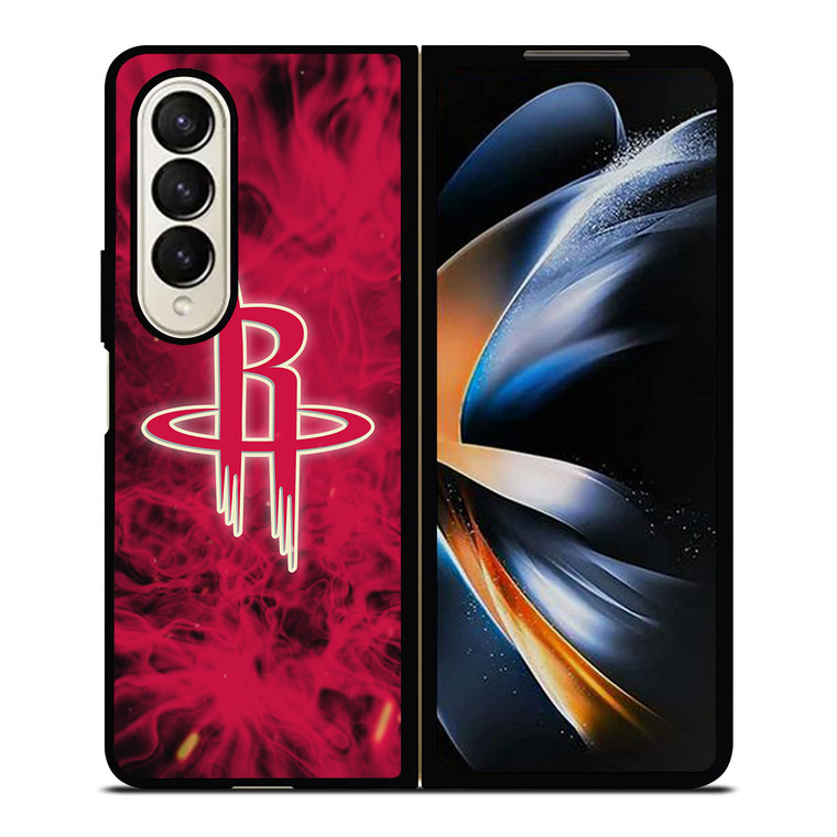 HOUSTON ROCKET BASKETBALL NBA FIRE Samsung Galaxy Z Fold 4 Case Cover