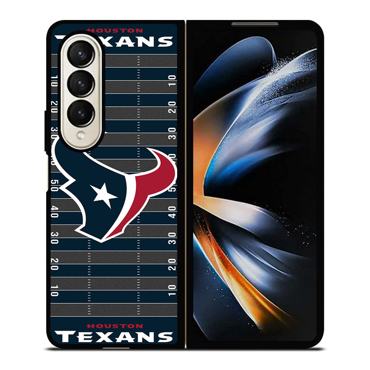 HOUSTON TEXANS FOOTBALL FIELD Samsung Galaxy Z Fold 4 Case Cover